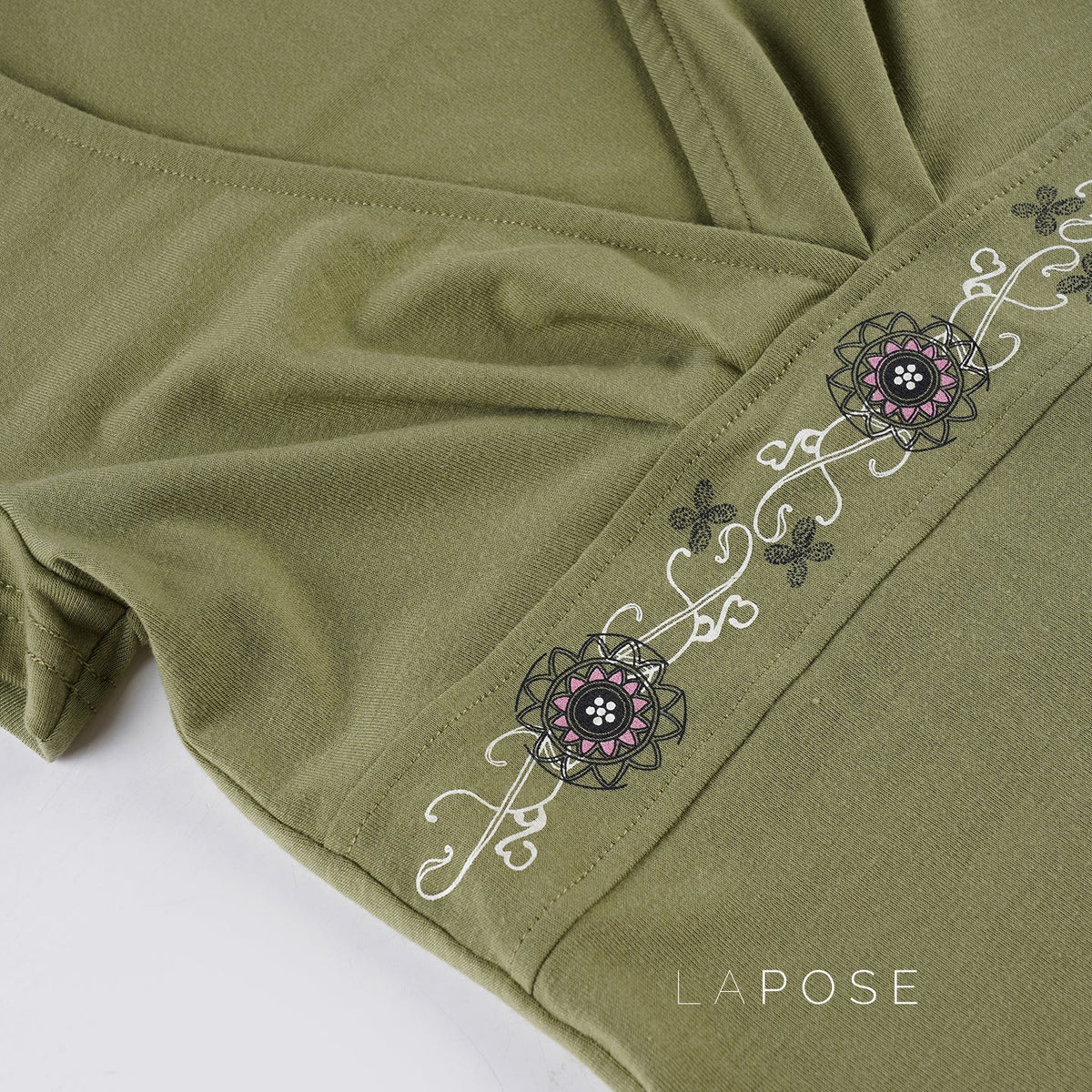 Elyzabeth Floral V-Neck Top