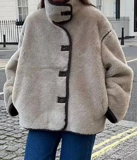 Falyn Cozy Faux Fur Coat