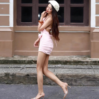 Floral Embellished Bodycon Mini Dress