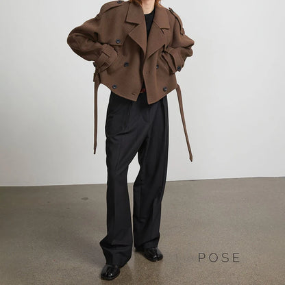 Gracey Belted Short Jacket