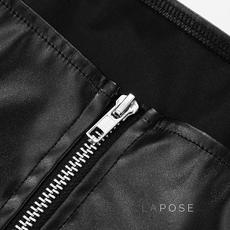 Gretta Zipper Tube Top