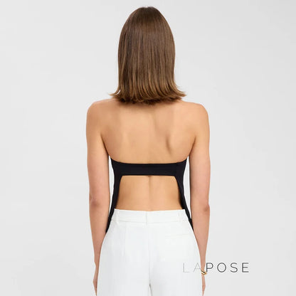 Gwyneth Backless Halter Top