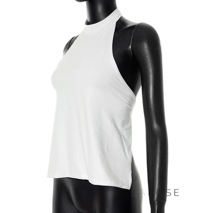 Gwyneth Backless Halter Top