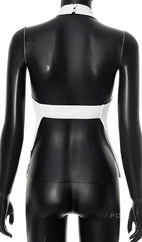 Gwyneth Backless Halter Top
