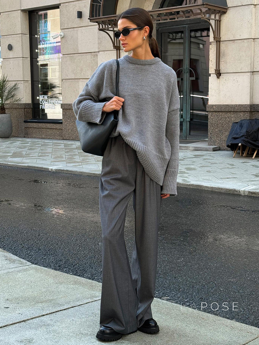 Halen Cozy Knit Loose Pullover