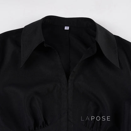Halina Classic Button-Up Shirt