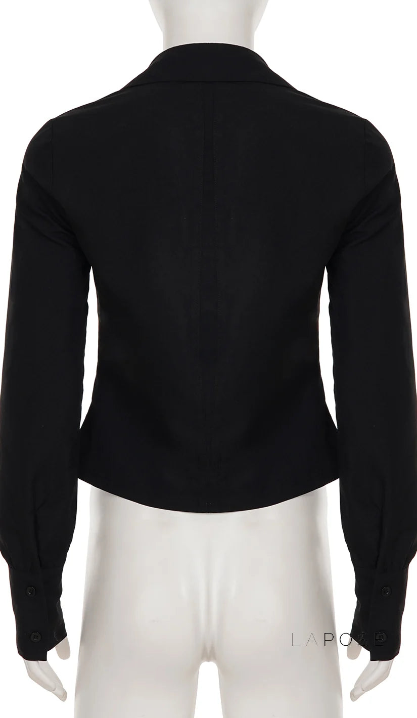 Halina Classic Button-Up Shirt