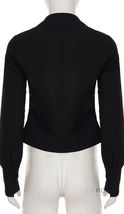 Halina Classic Button-Up Shirt