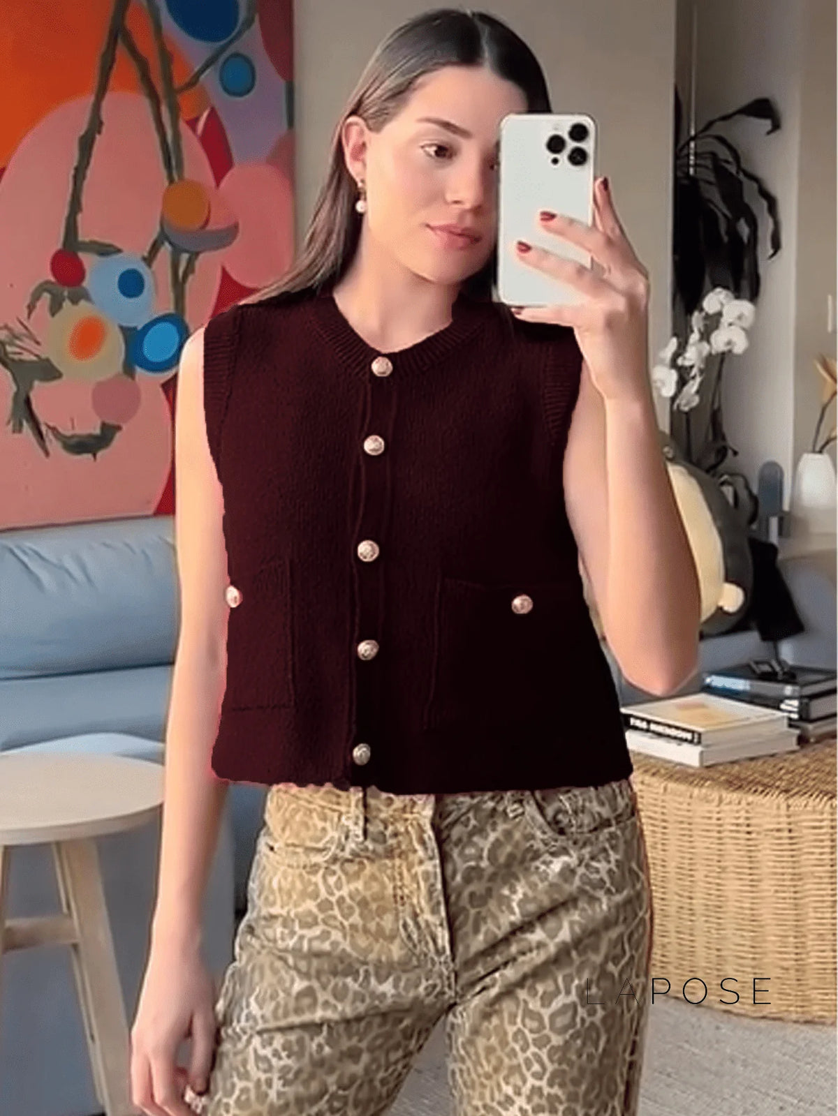 Holley Classic Knit Vest