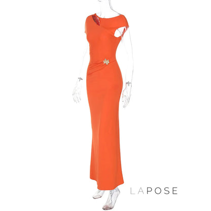 Jaleyah Backless Maxi Dress