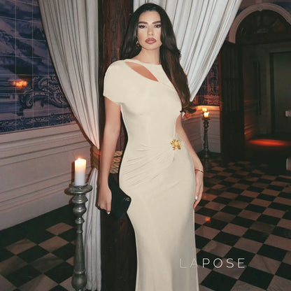 Jaleyah Backless Maxi Dress