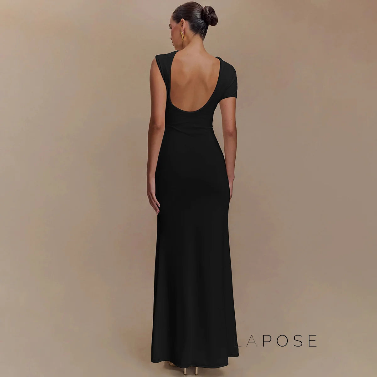 Jaleyah Backless Maxi Dress