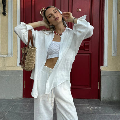 Jamiya Relaxed Collared Shirt