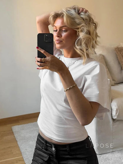 Jaylynn Relaxed Crop Top