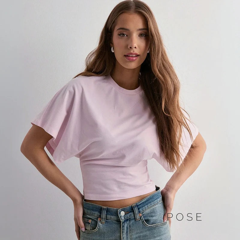 Jaylynn Relaxed Crop Top