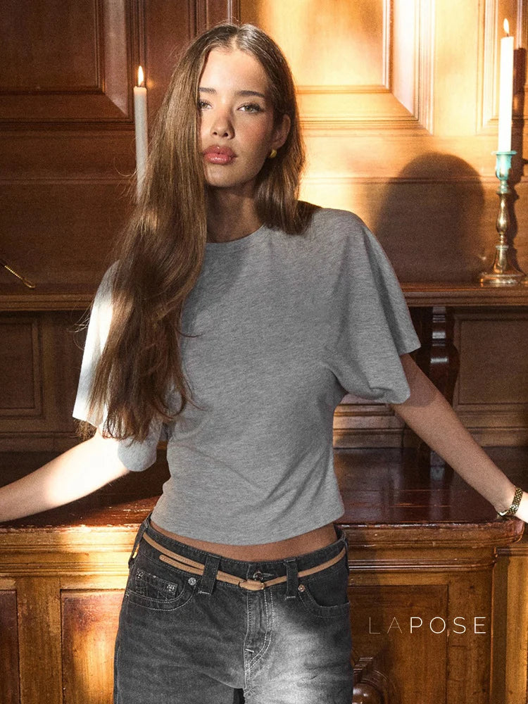 Jaylynn Relaxed Crop Top