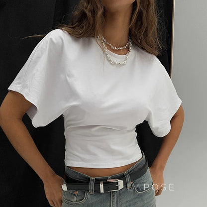 Jaylynn Relaxed Crop Top