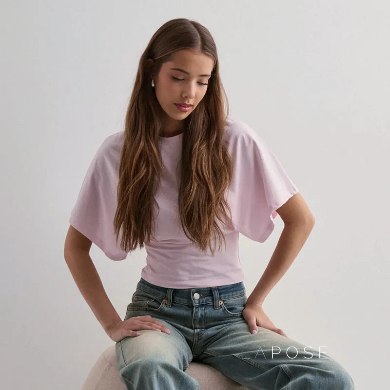 Jaylynn Relaxed Crop Top