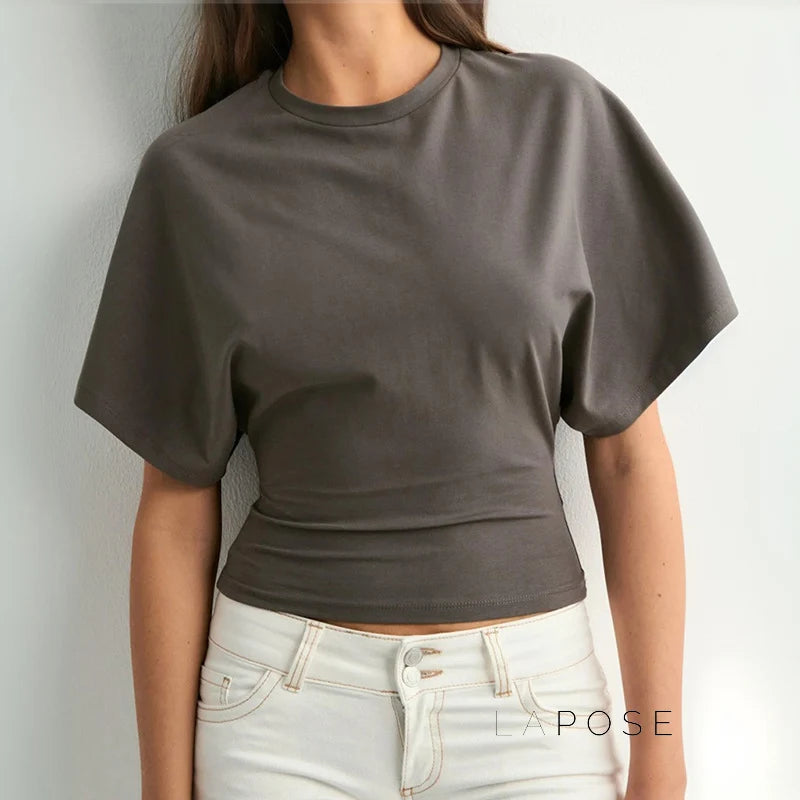 Jaylynn Relaxed Crop Top