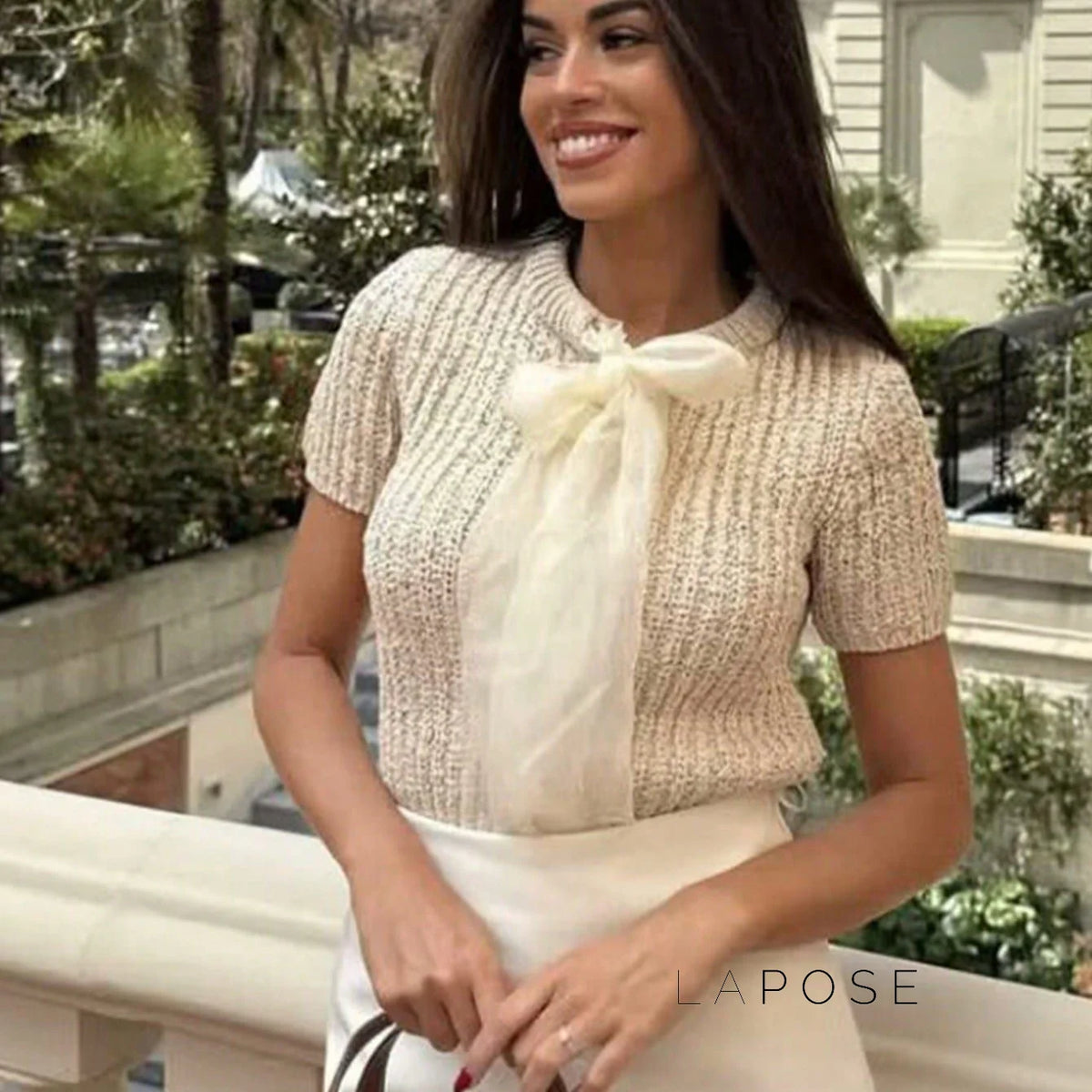 Jazmyne Bow Knit Cardigan