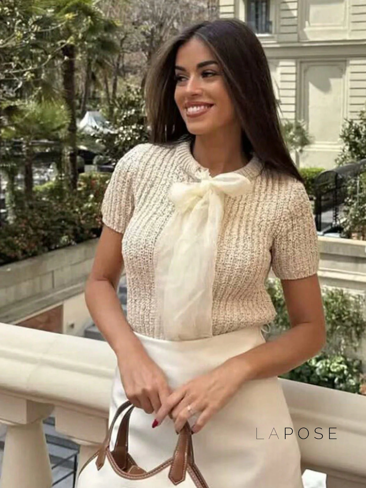 Jazmyne Bow Knit Cardigan