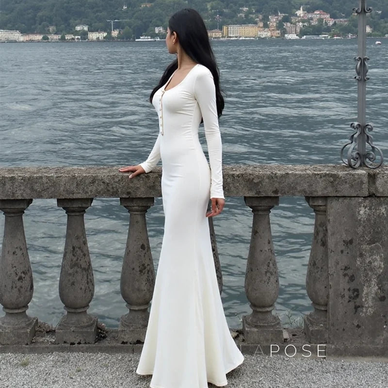 Jermany Slim Fit Maxi Dress