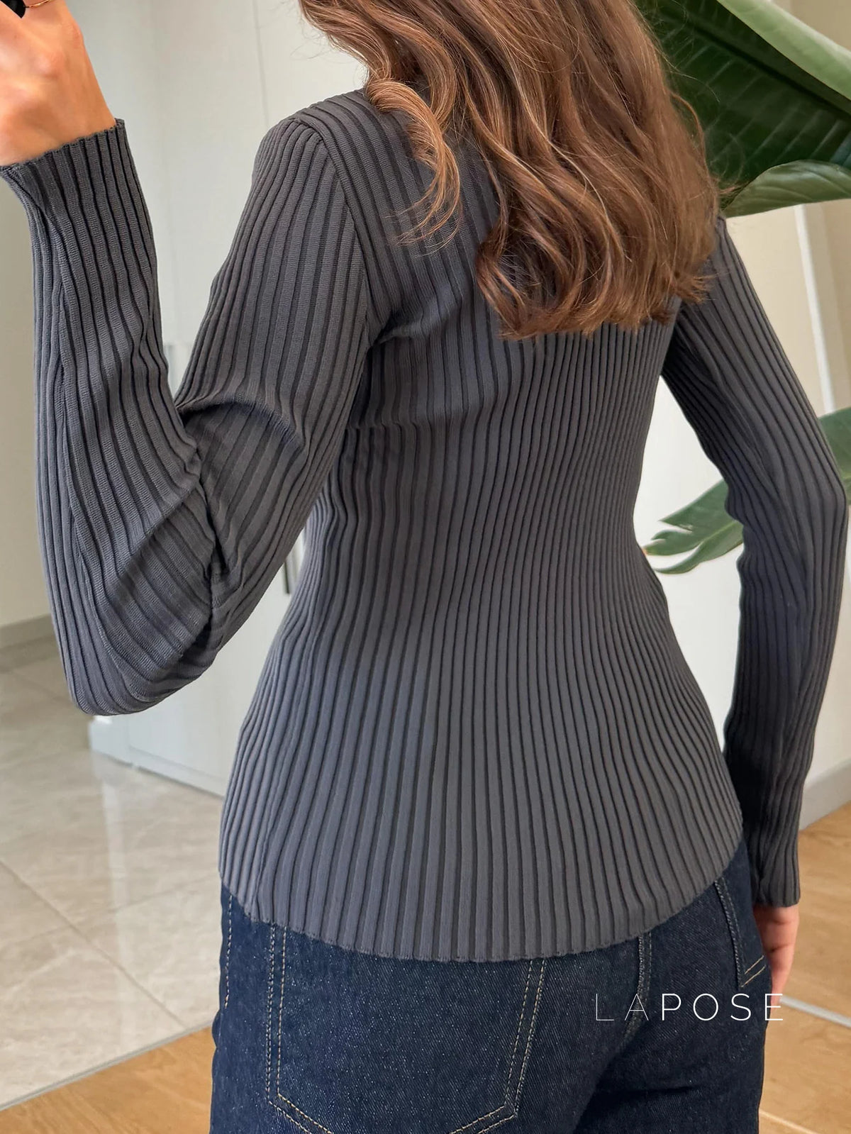 Jessalynn Knit Polo Top