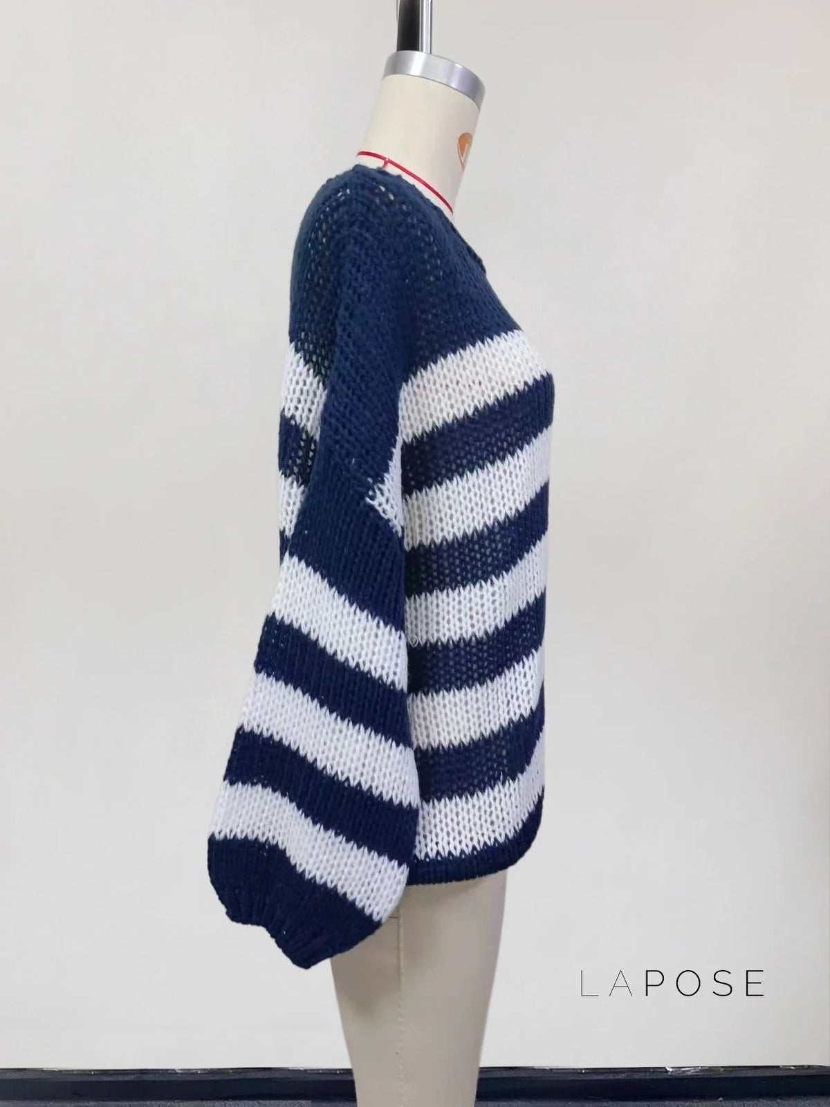 Johannah Striped Knit Sweater