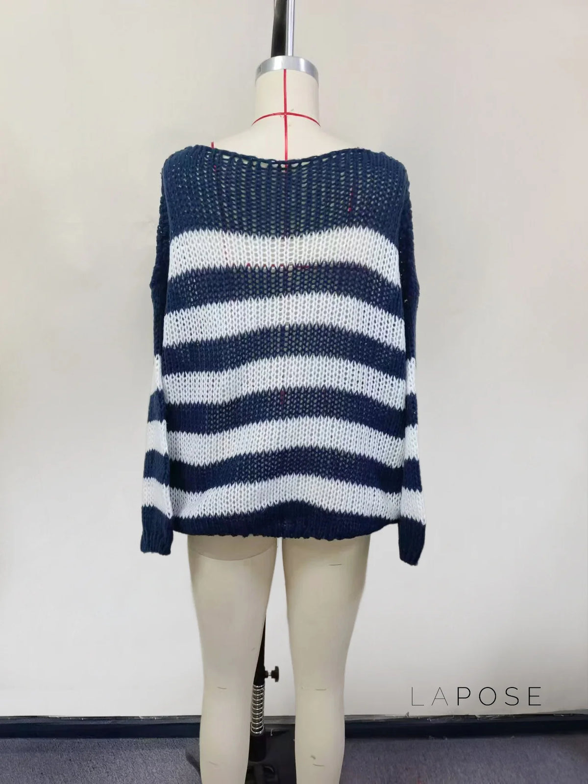 Johannah Striped Knit Sweater