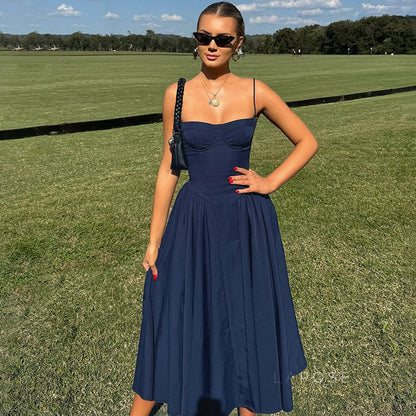 Kadence Square Neck Maxi Dress