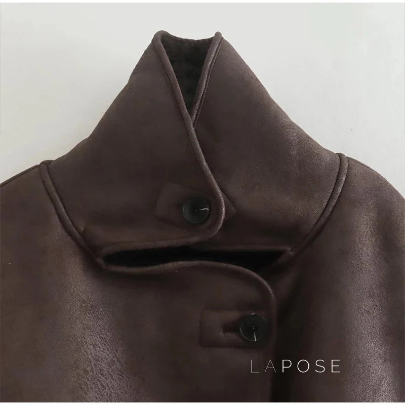 Kaiulani Faux Fur Zip Jacket
