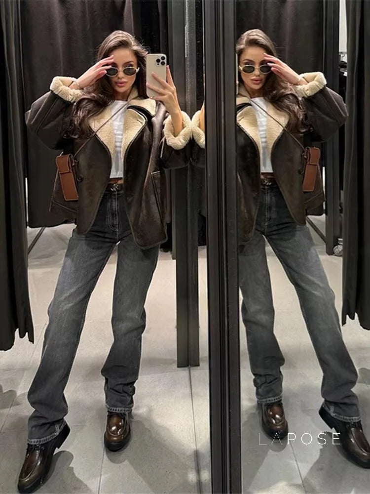 Kaiulani Faux Fur Zip Jacket