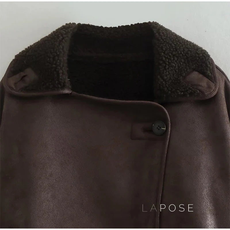 Kaiulani Faux Fur Zip Jacket