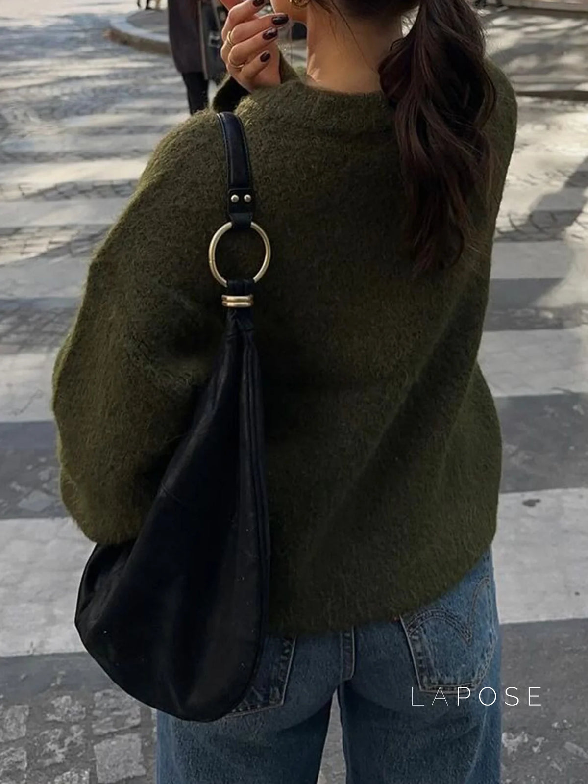 Kalie Relaxed Knit Sweater