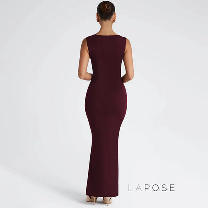 Kambria Square Neck Maxi Dress