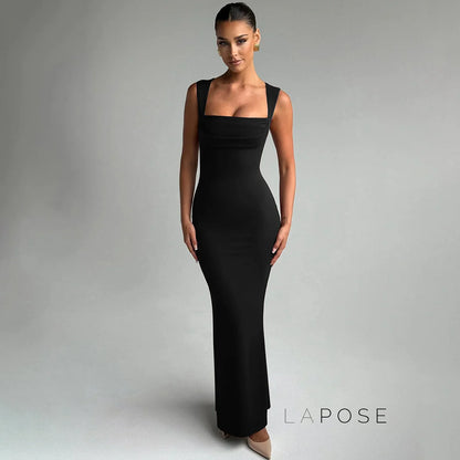 Kambria Square Neck Maxi Dress