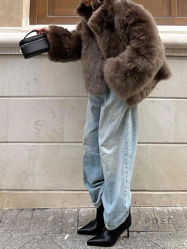 Kamiya Faux Fur Coat