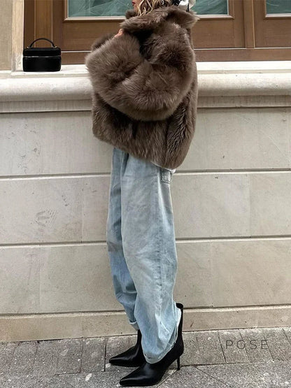 Kamiya Faux Fur Coat