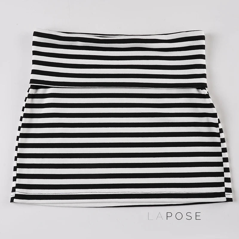 Kayden Striped Skirt Set