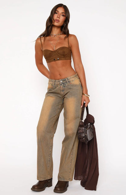 Kenadi Sheer Chocolate Statement Scarf
