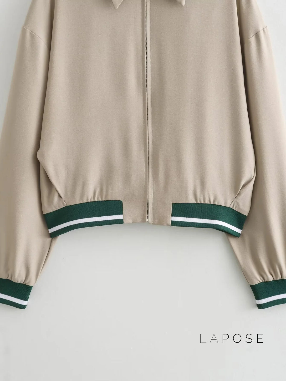 Kenley Khaki Ribbed Jacket