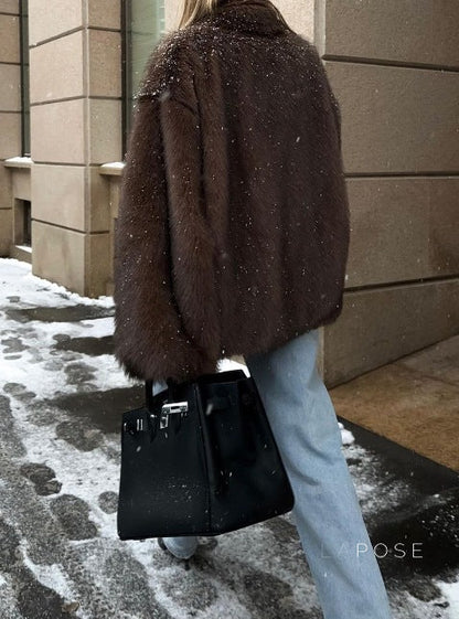 Kensley Faux Fur Teddy Jacket