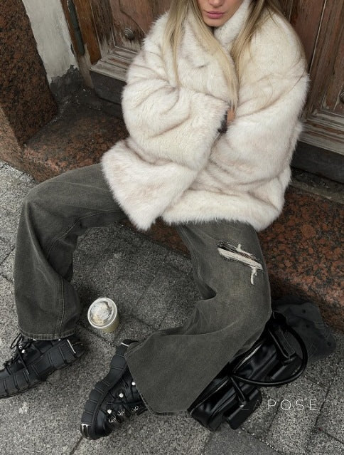 Kensley Faux Fur Teddy Jacket