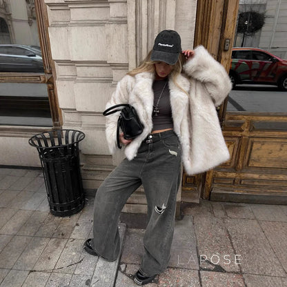 Kensley Faux Fur Teddy Jacket