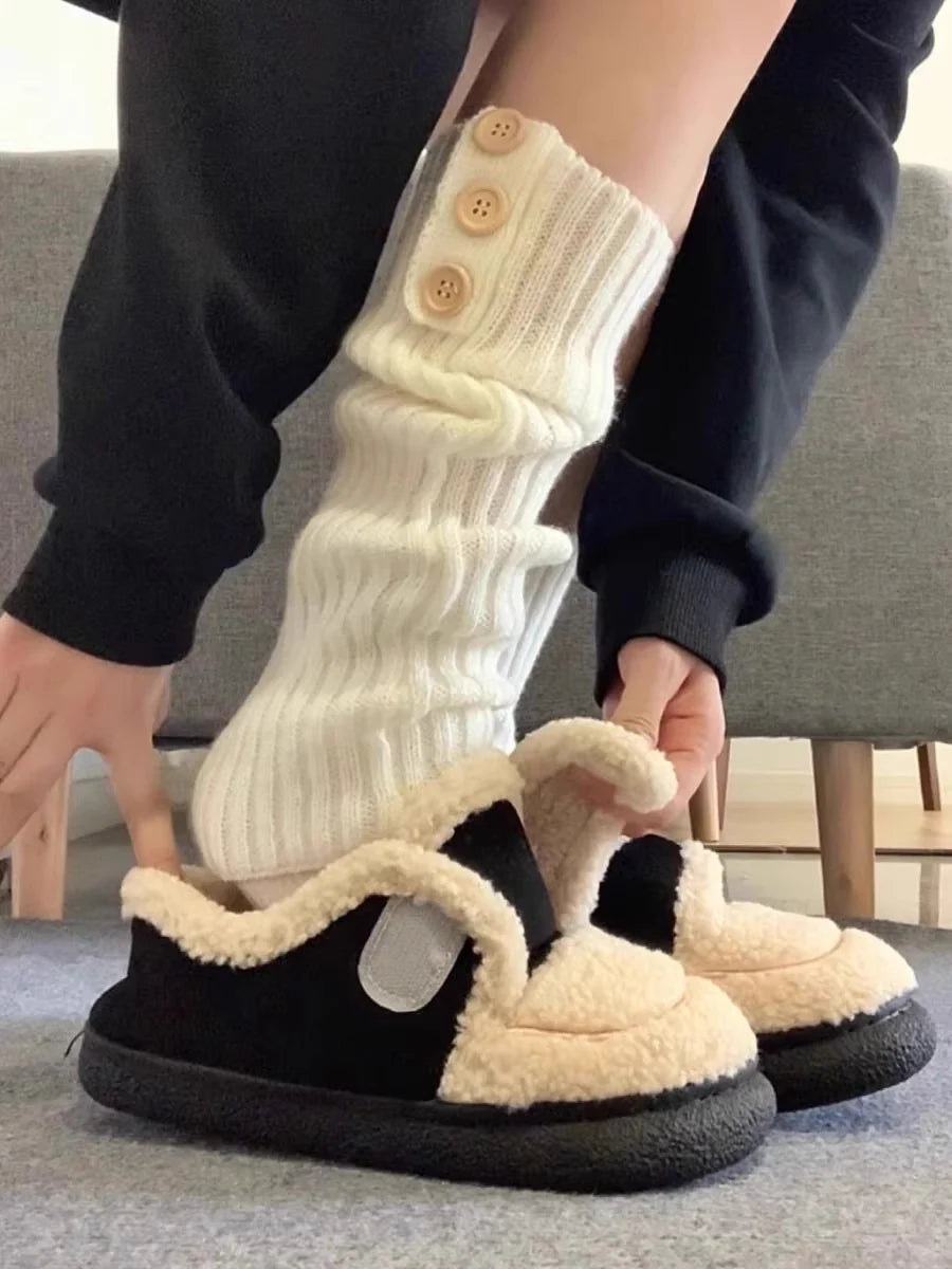 Kyra Buttoned Leg Warmers