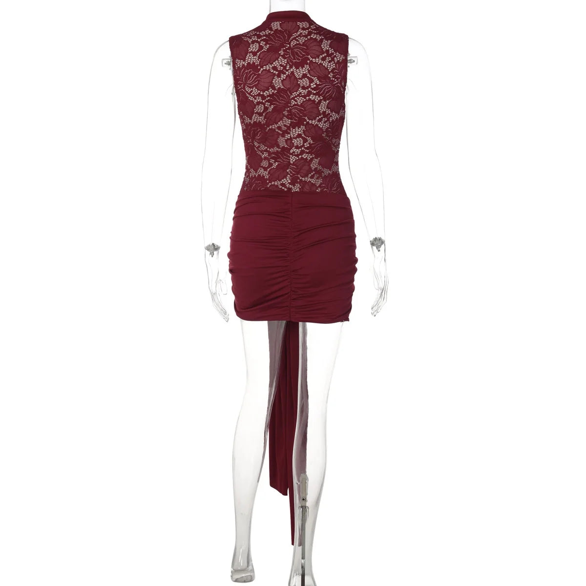 Lace Detail Bodycon Mini Dress