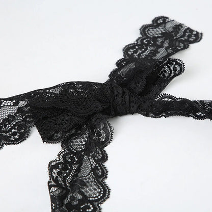 Lace Trim Halter Camisole Top