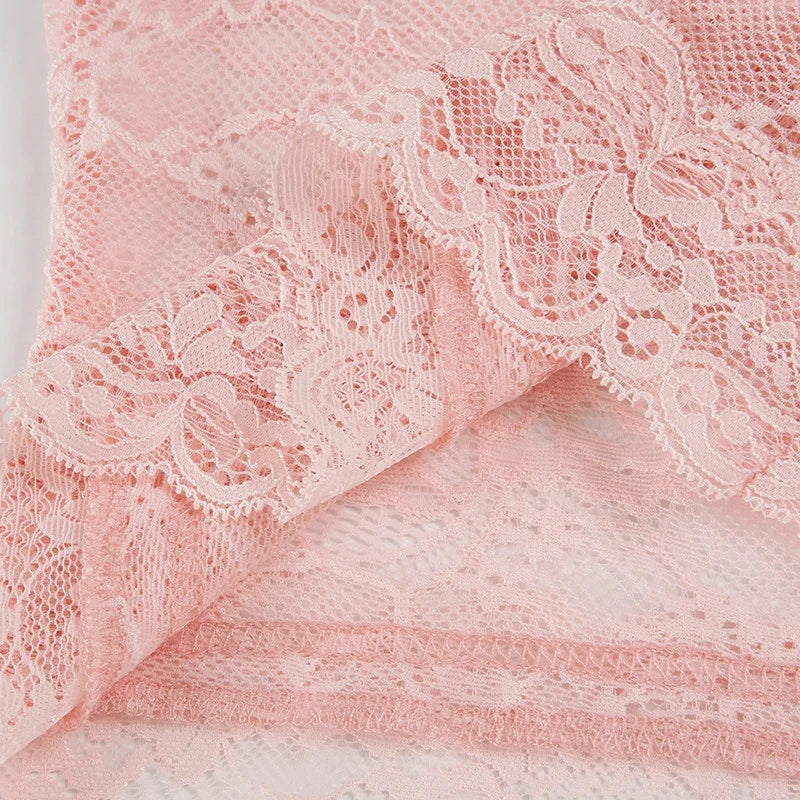 Lace Trim Halter Camisole Top
