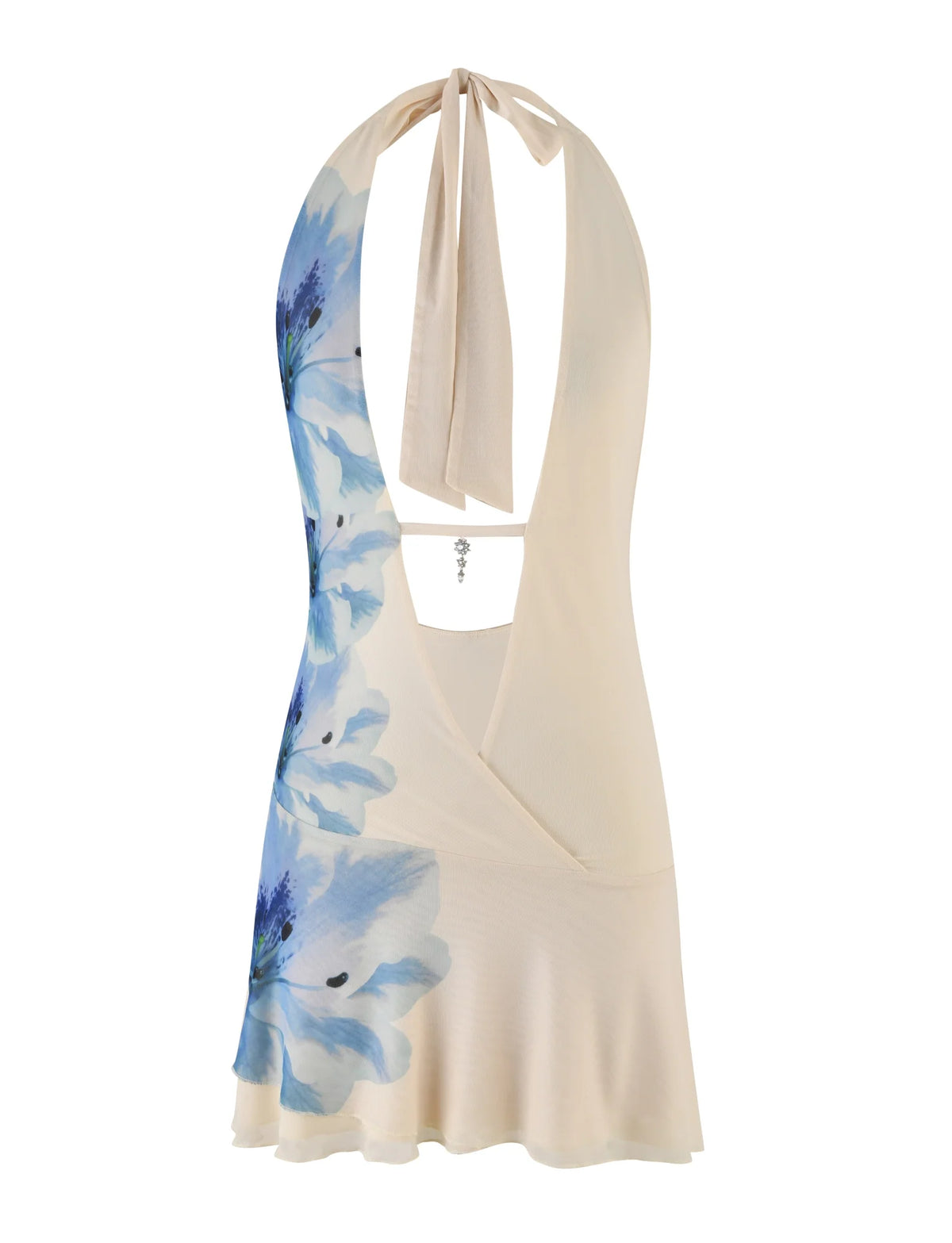 Laela Floral Ruffle Mini Dress