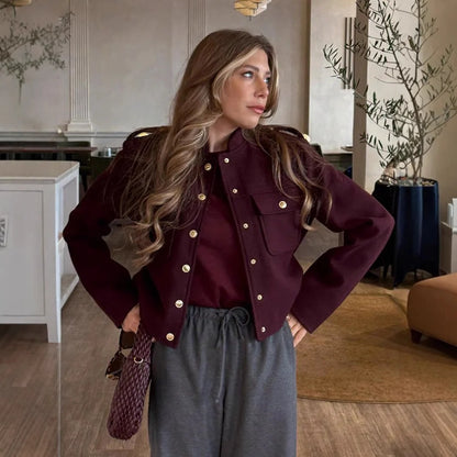 Lamar Stand Collar Jacket